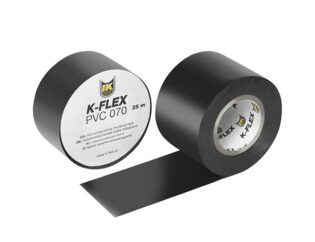 Изоляция K-Flex Лента ПВХ 0.13*48mm*18m белая самоклеющаяся (Favorcool)