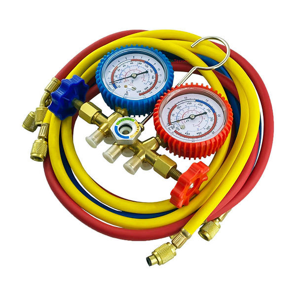 Манометрическая станция 4-х ходовая FC(CT)-436G-B(Favorcool)(R-22,R134A,R404A,R407C) комплект 90 см